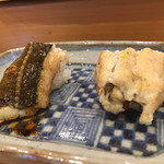 小判寿司 - 穴子のタレと塩