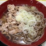 続おそばに - 冷たい肉そば850円