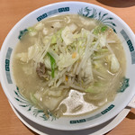 日高屋 - 野菜たっぷりタンメン（麺少なめ）