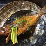 寿司 地魚料理 水月 - あこう煮付