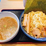 中華そば 華丸 - つけ麺特盛り海苔トッピング