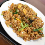 広東料理 味彩館 - 豚角煮炒飯＋タンタン麺（７８０円）２０１９年８月