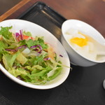 広東料理 味彩館 - 豚角煮炒飯＋タンタン麺（７８０円）２０１９年８月