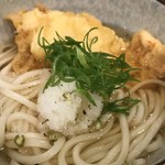 麺屋 坂本01 - 鶏天うどん（ＨＯＴ）