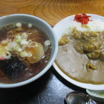 かずさ庵 - カレー・ラーメンセット！