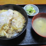 かずさ庵 - かつ丼！