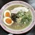 ビリケンラーメン - ビリケンラーメン 濃厚豚骨ラーメン780円+半熟味玉100円
