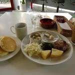 58カフェ - 手ごね旬野菜ハンバーグ７５０円