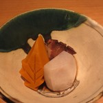 Nihon Ryouri Uragu - かぼちゃ、里芋、タコの柔らか煮