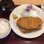 とんかつ かつ源 - ロースかつ小定食