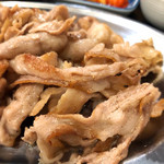 京都ホルモン 梅しん - 南国フルーツポークの豚バラ定食（シングル）