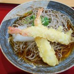 道の駅 一乗谷あさくら水の駅 軽食コーナー  - 海老天おろしそば