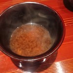 鮨料理 一高 - 米汁を活かした拘り赤だしご飯