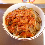 すき家 - ミニキムチ牛丼