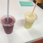 スーパーセンター プラント - ぶどうジュースとキウイジュース