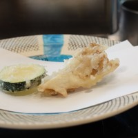 割烹 天ぷら 三太郎 - ズッキーニ＆舞茸