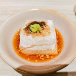 天麩羅 おばた - 焼いた胡麻豆腐