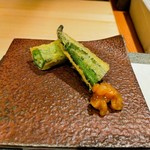 天麩羅 おばた - オクラ