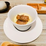 天麩羅 おばた - チーズの茶碗蒸し