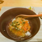 天麩羅 おばた - 出汁スープ入り