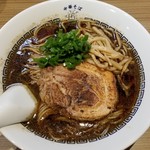 中華そば 六感堂‏ - 限定 山椒ブラック (山椒薫る醤油ラーメン)