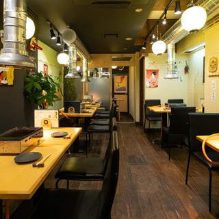 A lively popular Yakiniku (Grilled meat) restaurant that welcomes you with a friendly atmosphere♪