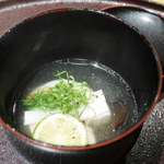 馳走 啐啄一十  - 炭火焼き金目鯛(10日熟成)のお椀