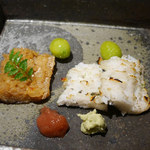 馳走 啐啄一十  - 鱧の炭火焼きと山椒煮