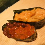 築地玉寿司 - ウニ、いくら