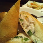 シェーナ - (2012.02)　里芋の揚げ巻　ふきのとう味噌のっけ