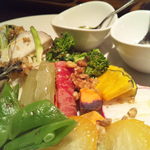 シェーナ - (2012.02)　元気になる焼き野菜盛り合わせ
