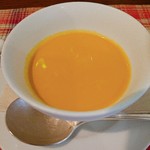 ビストロ アン ファミーユ - 栗かぼちゃの冷製スープ