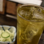 Ishii - 緑茶ハイ　４５０円