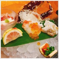 かに道楽 銀座八丁目店 - タラバガニ彩り刺身