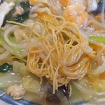 456 - 皿うどんのパリパリ麺。