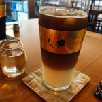 ニハチ喫茶 - ドリンク写真:アイスカフェオレ