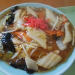 だんらん食堂 - あんかけ焼きそば　540円