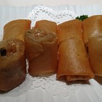 中国菜 湖園 - 春巻き