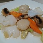 中国菜 湖園 - 烏賊の塩炒め