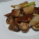 中国菜 湖園 - 国産牛のオイスターソース