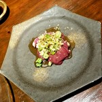 万風 - 鶏肝刺し