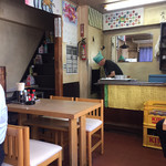 六さん - 二階席。12時過ぎには満席になりました。