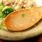 Tanuki no kibarashi - スープ
