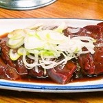 丸好酒場本店 - レバ刺し