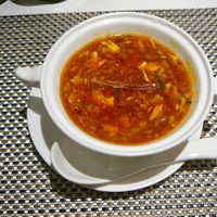御膳房 六本木店 - 【雲南ハムの酸味辛味スープ】2012/2