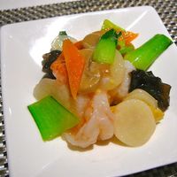 御膳房 六本木店 - 【海老と中国野菜の炒め】♪2012/2