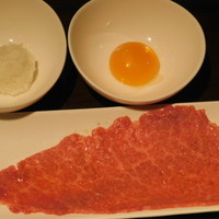 焼肉 じゅん - 小形牧場牛のザブトン焼きすき