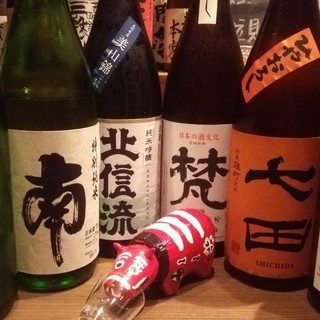 種類豐富的酒類菜單!也有禪宗原創的酒。