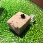 ワインと炭焼き fusione - 湯葉キャビアとお塩がアクセントに