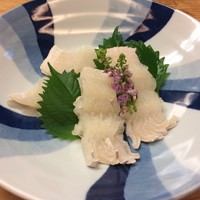 割烹 やました - 焼き霜の鱧